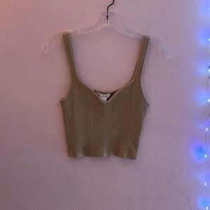 NWOT H&M Cropped Tank Top